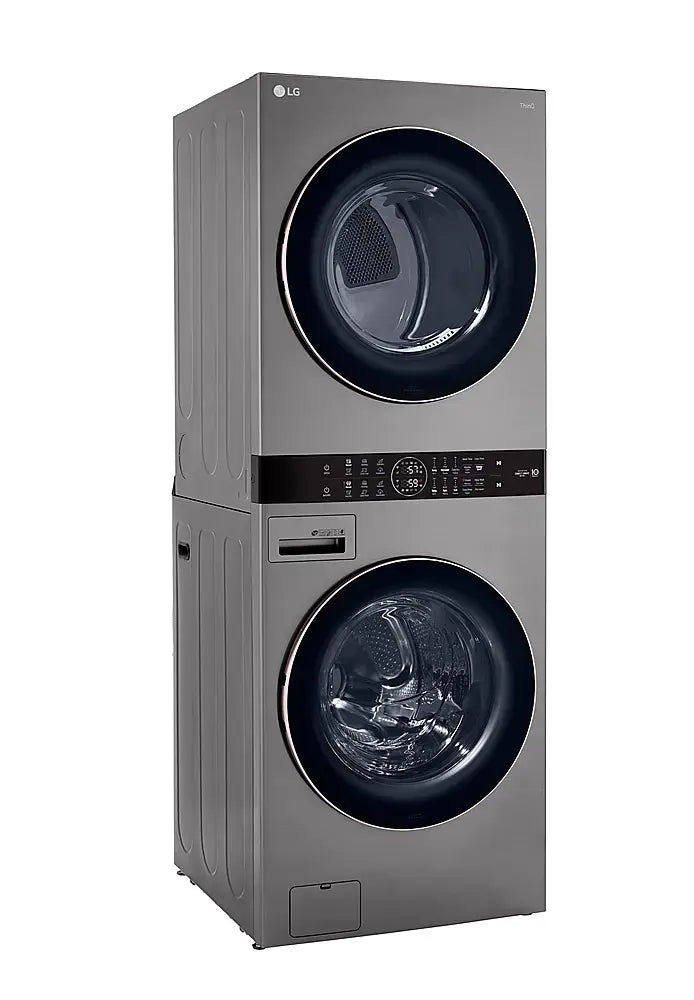 LG Front Load LG WashTower™ with Center Control™ 4.5 cu. ft. Washer and 7.4 cu. ft. Electric Dryer