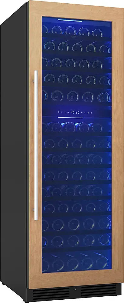 ZEPHYR PRW24F02CPG 24&quot; Full Size Panel Ready Dual Zone Wine Cooler