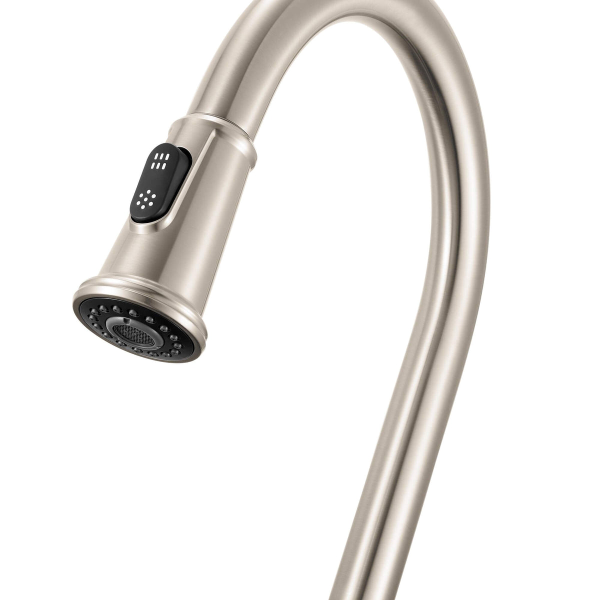 RUVATI RVF1239BN Idris Single Handle Pull Down Kitchen Contemporary Art Deco Faucet