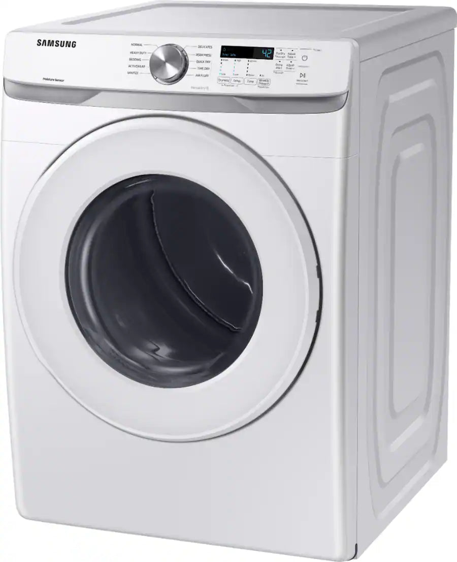 SAMSUNG DVE45T6000W/A3 Front Load Electric Dryer