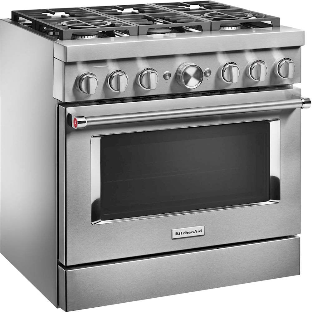 KITCHENAID KFDC506JSS 36&#39;&#39; Smart Commercial-Style with 6 Burners