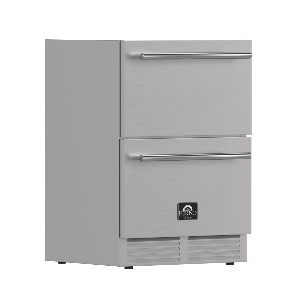 FORNO FDROD1611-24S Como 24-Inch Indoor Outdoor Drawer Refrigerator