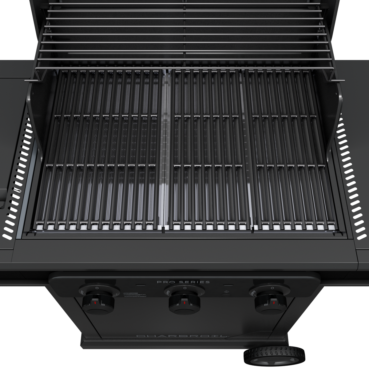 Char-Broil 463366724 Pro 3-Burner Gas Grill with Side Burner