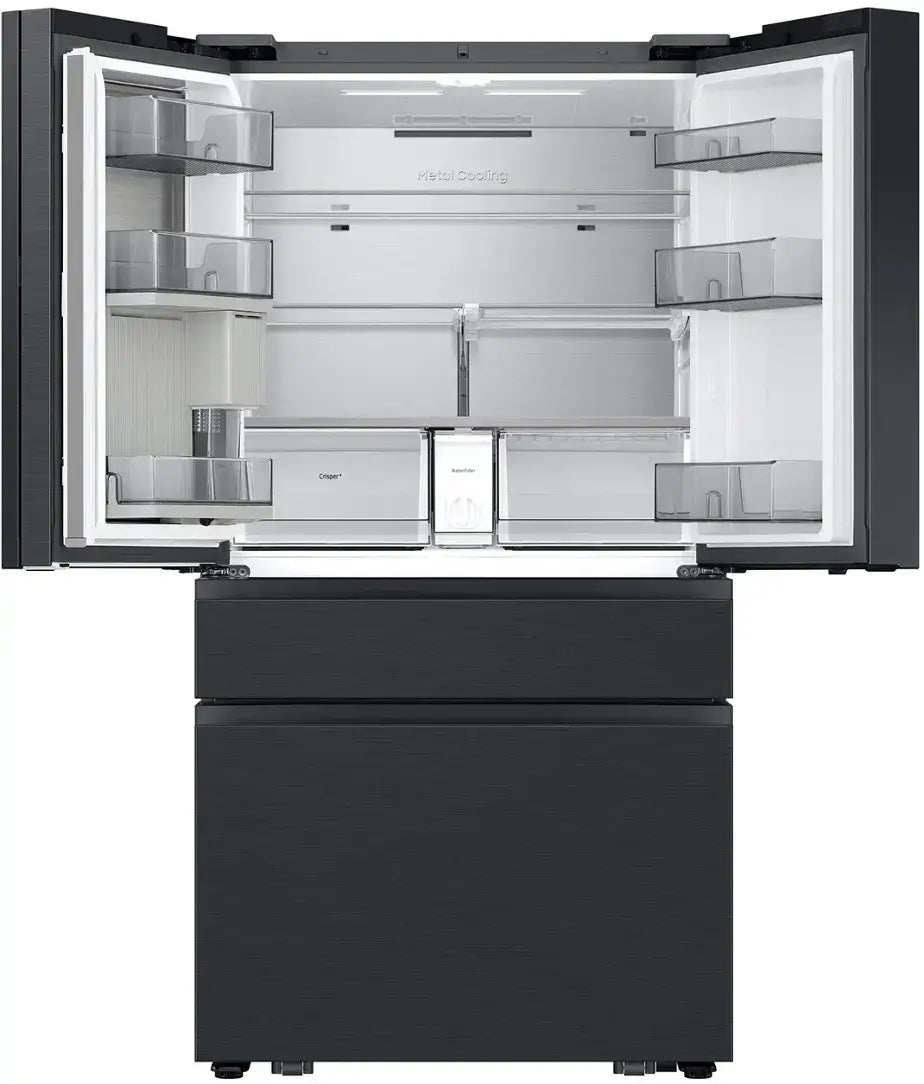 SAMSUNG RF90F23AECEAA 23 cu. ft. Counter Depth 4-Door French Door Refrigerator with AI Family Hub™