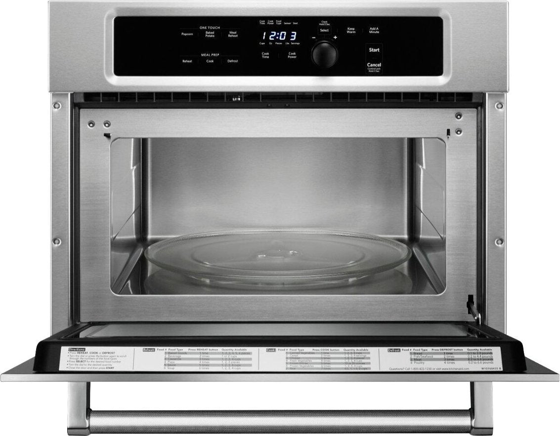 KITCHENAID KMBS104ESS 24&quot; Built In Microwave Oven