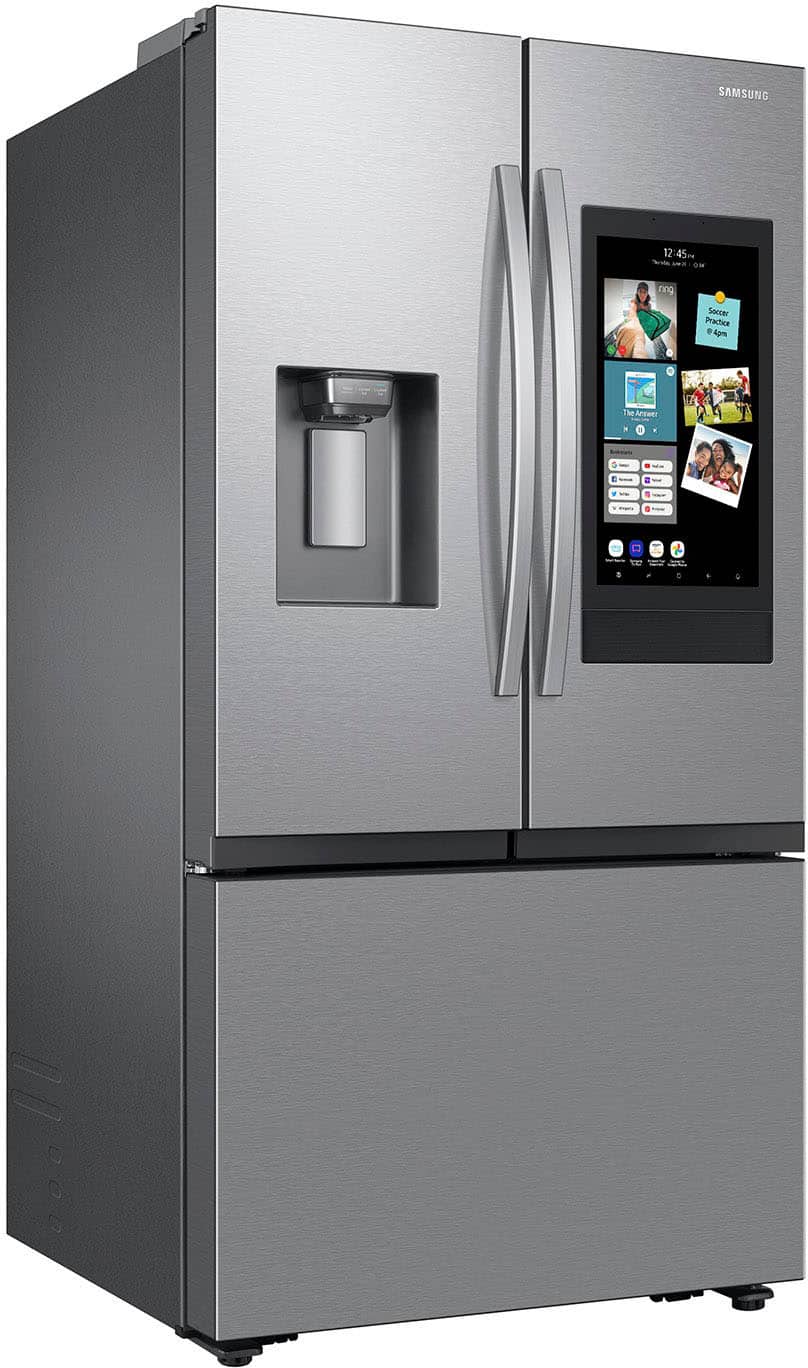 SAMSUNG RF32CG5900SRAA 30 cu. ft. 3-Door French Door Smart Refrigerator with Family Hub - Stainless Steel