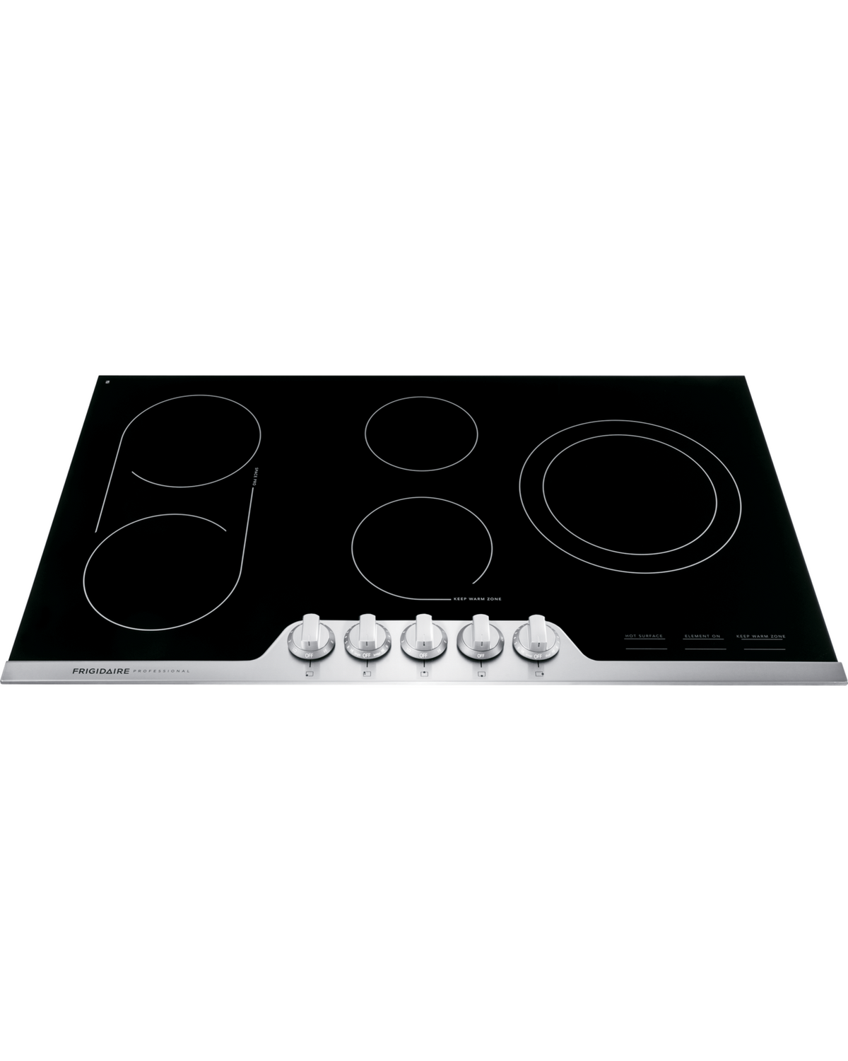 FRIGIDAIRE Professional FPEC3677RF 36&#39;&#39; Electric Cooktop - Stainless Steel/Black