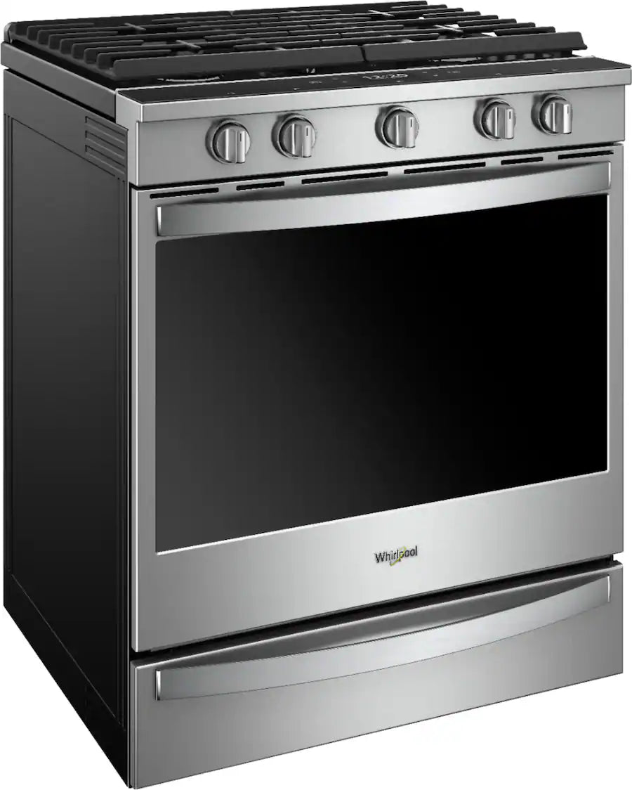 WHIRLPOOL WEG750H0HZ 5.8 cu. ft. Smart Slide-in Gas Range with Air Fry