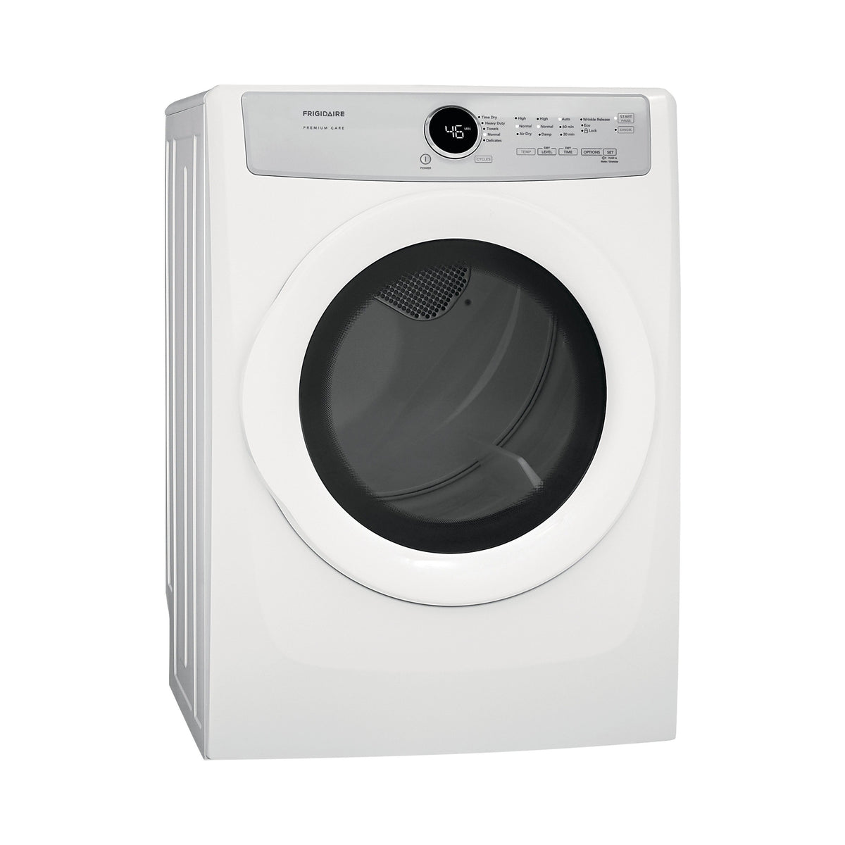 FRIGIDAIRE FDEX22E4EW FRONT LOAD ELECTRIC DRYER 8.0 CU FT