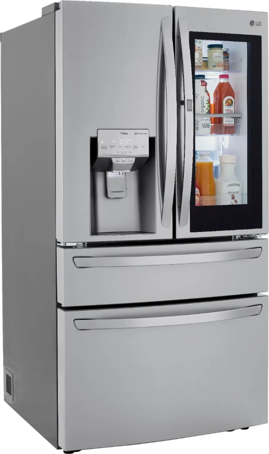 LG 23 cu. ft. Smart Wi-Fi Enabled InstaView® Door-in-Door® Counter-Depth Refrigerator