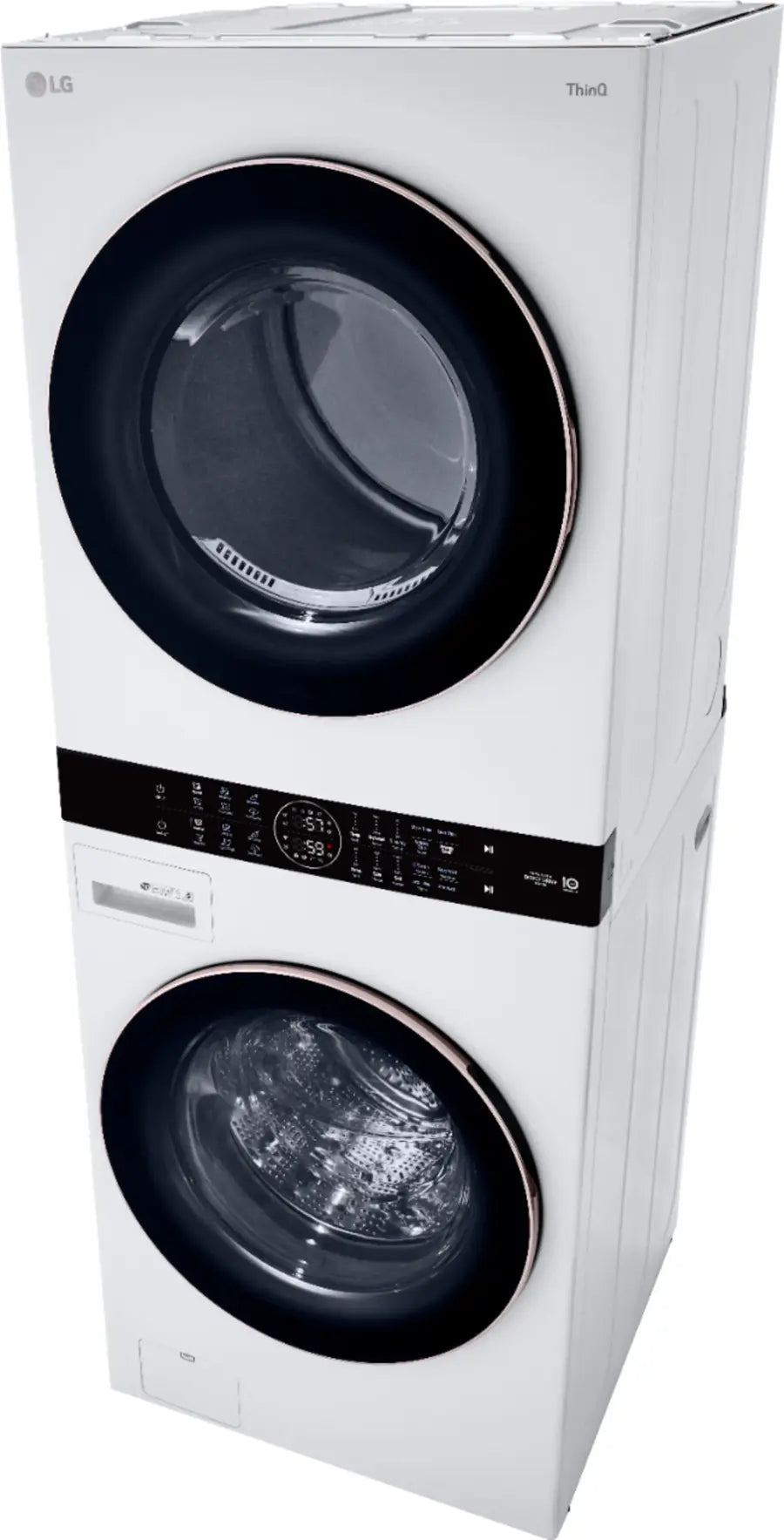 LG Front Load LG WashTower™ with Center Control™ 4.5 cu. ft. Washer and 7.4 cu. ft. Electric Dryer