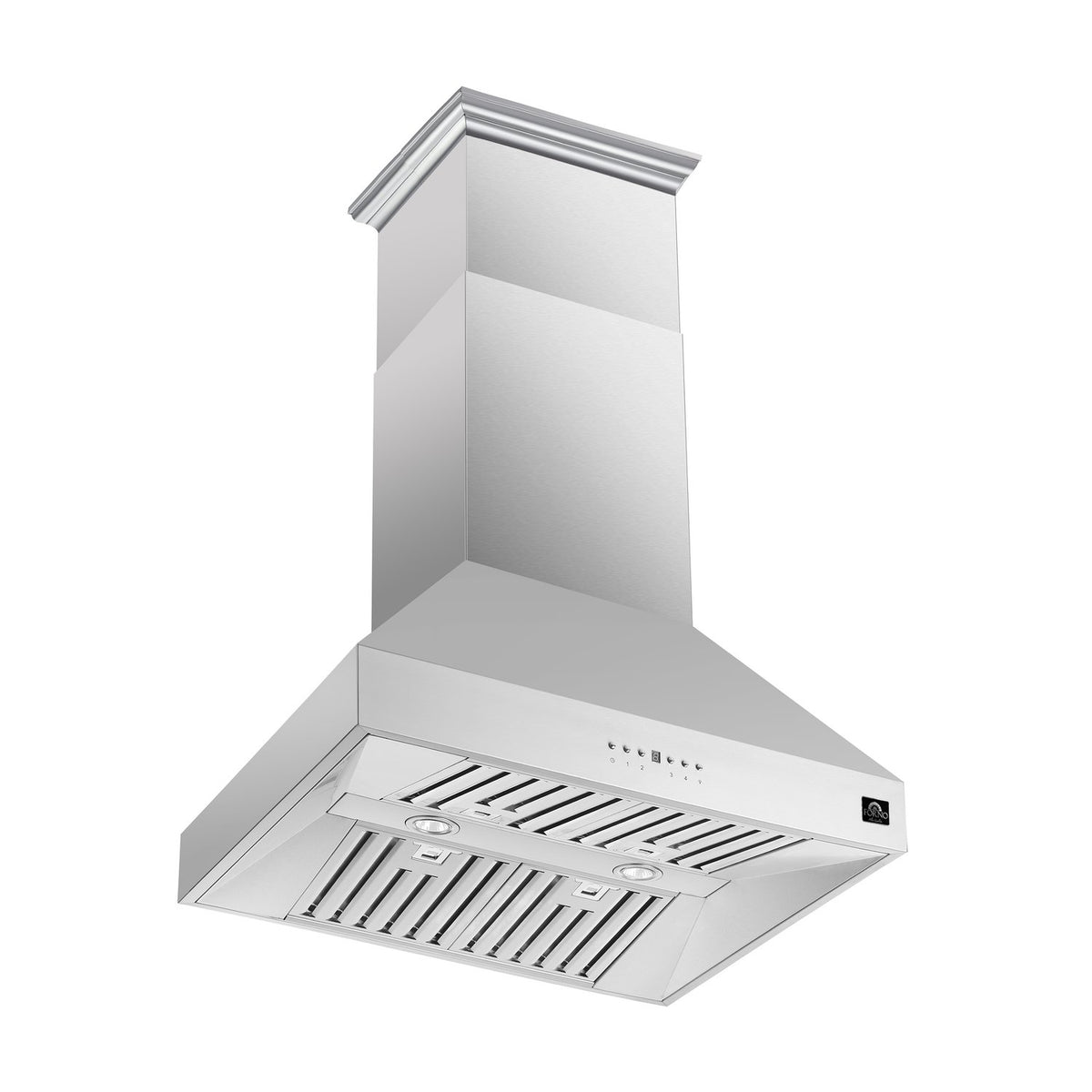 FORNO FRHIS5129-30 30" Island Range Hood - Stainless