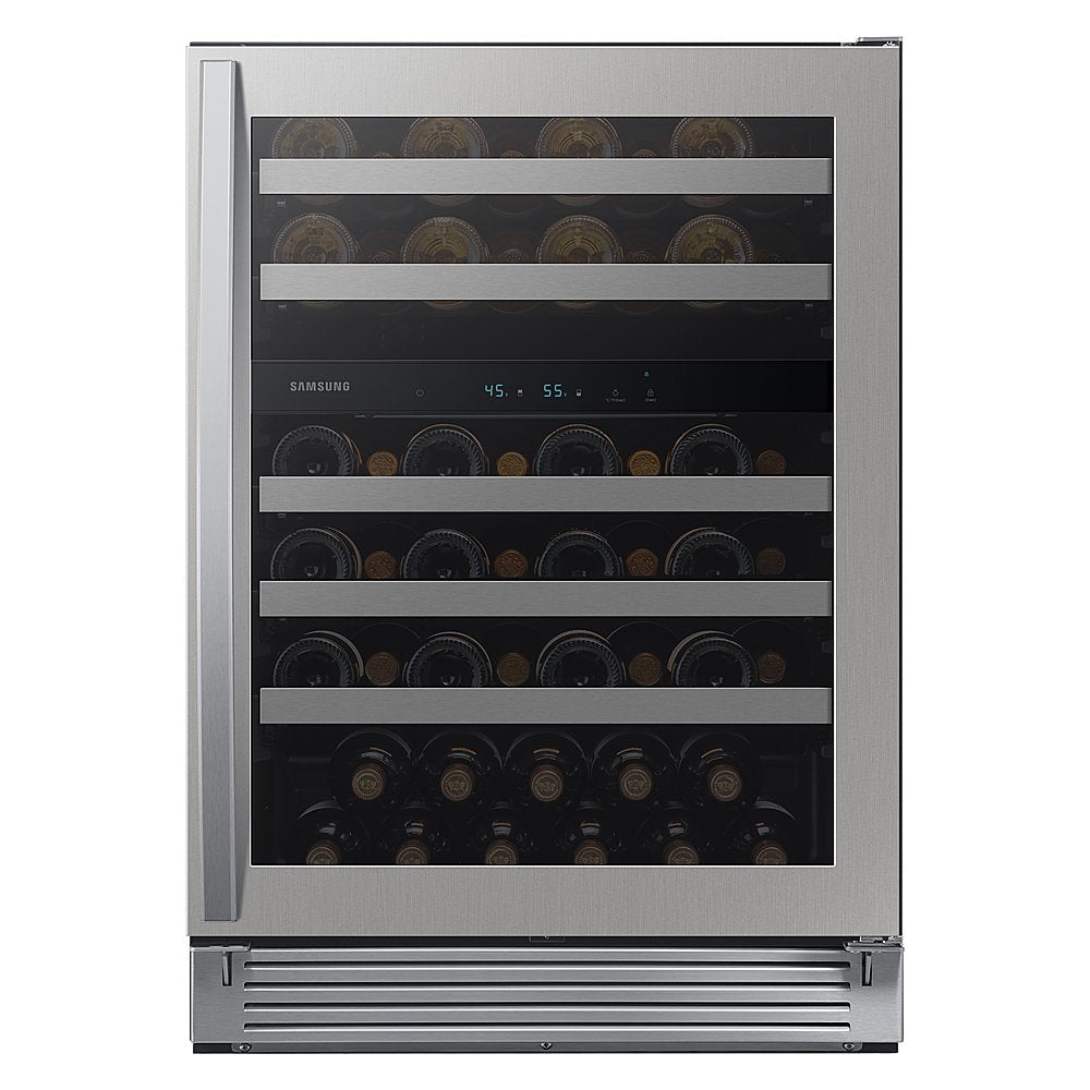 SAMSUNG RW51TS338SR/AA 51-Bottle Capacity Wine Cooler in Stainless Steel