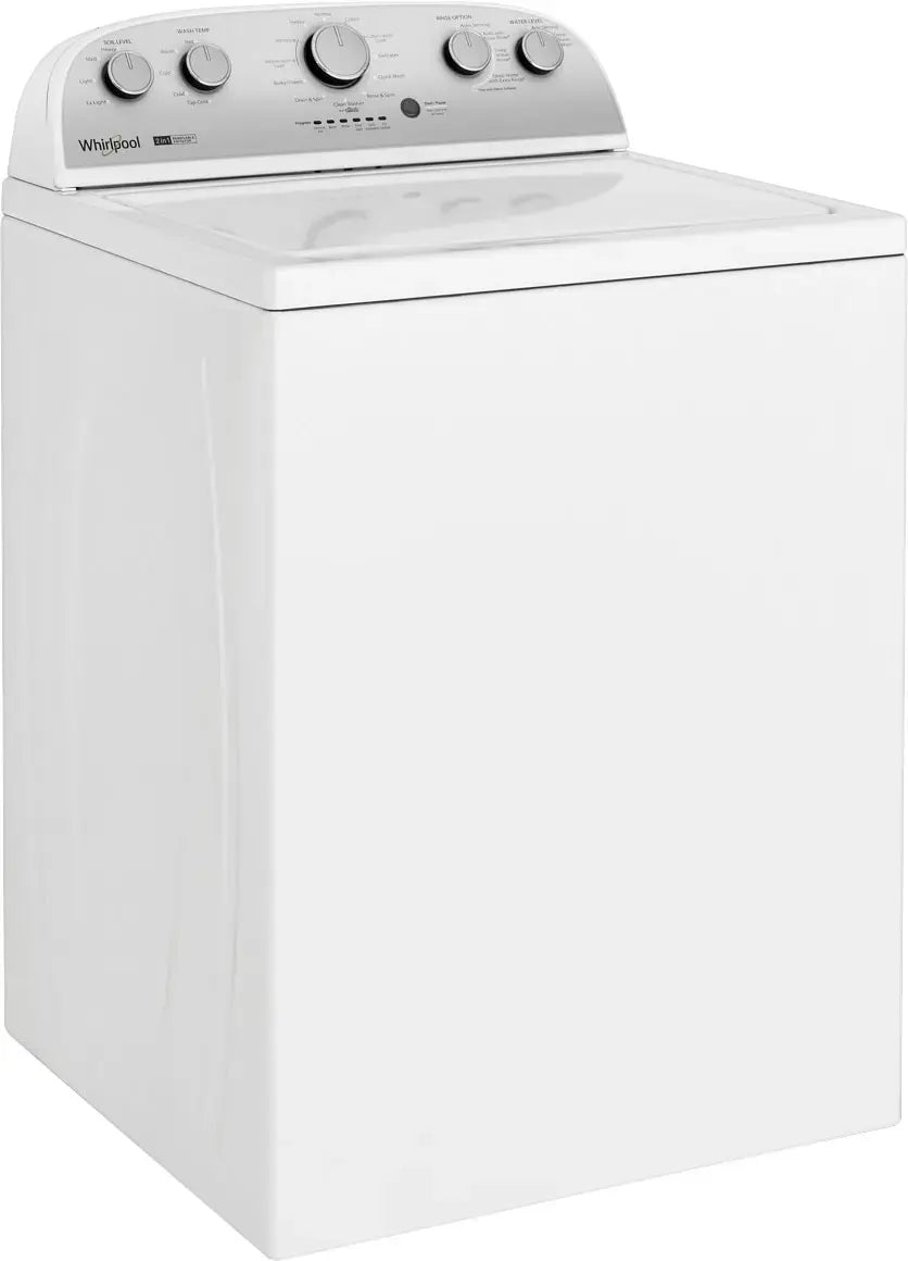 WHIRLPOOL WTW4957PW 3.8 Cu. Ft. Top Load Washer with 2 in 1 Removable Agitator