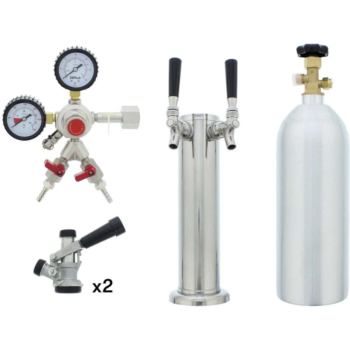 ZEPHYR Kegerator & Beverage Cooler