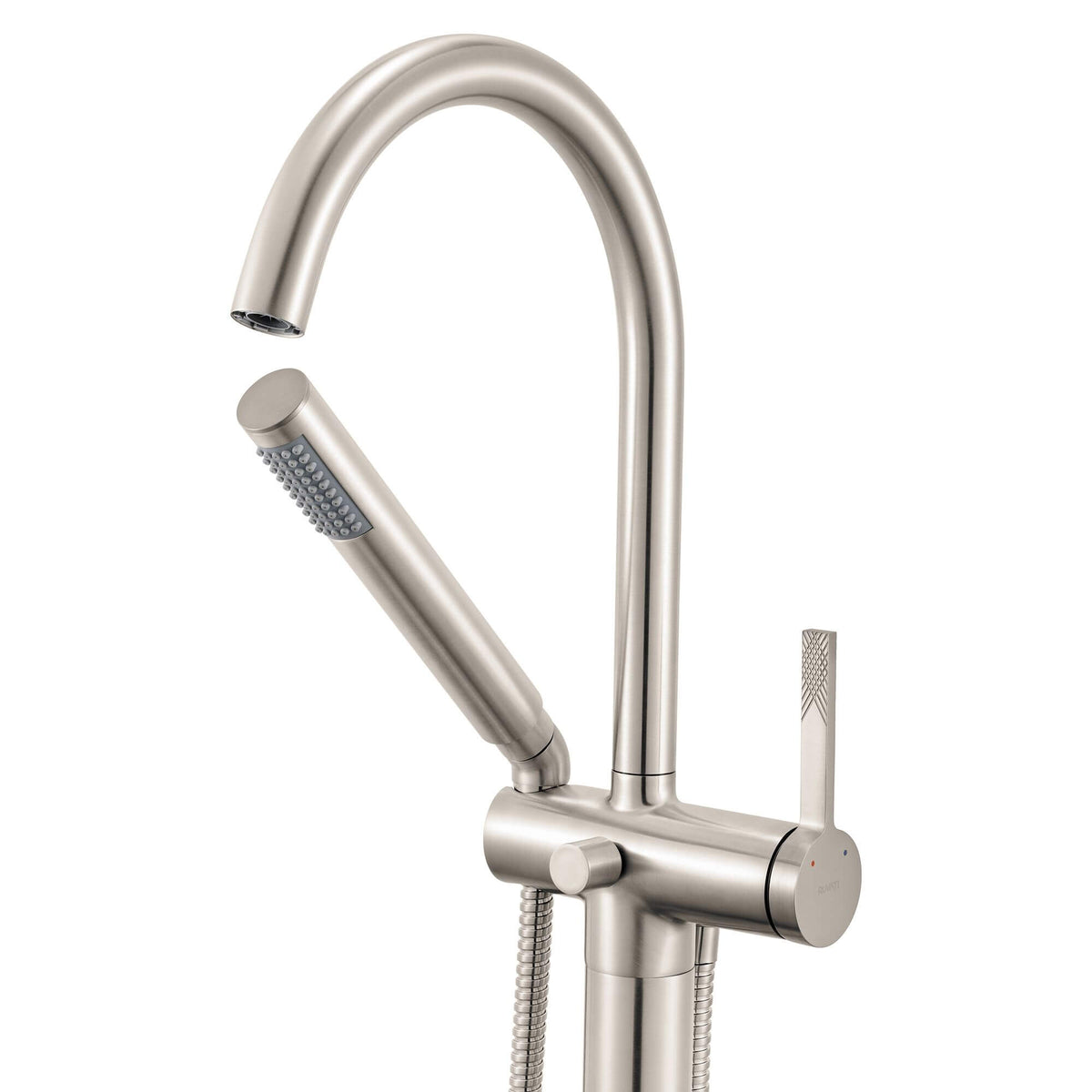 RUVATI RVF5338 Lucia Floor Mounted Freestanding Tub Filler