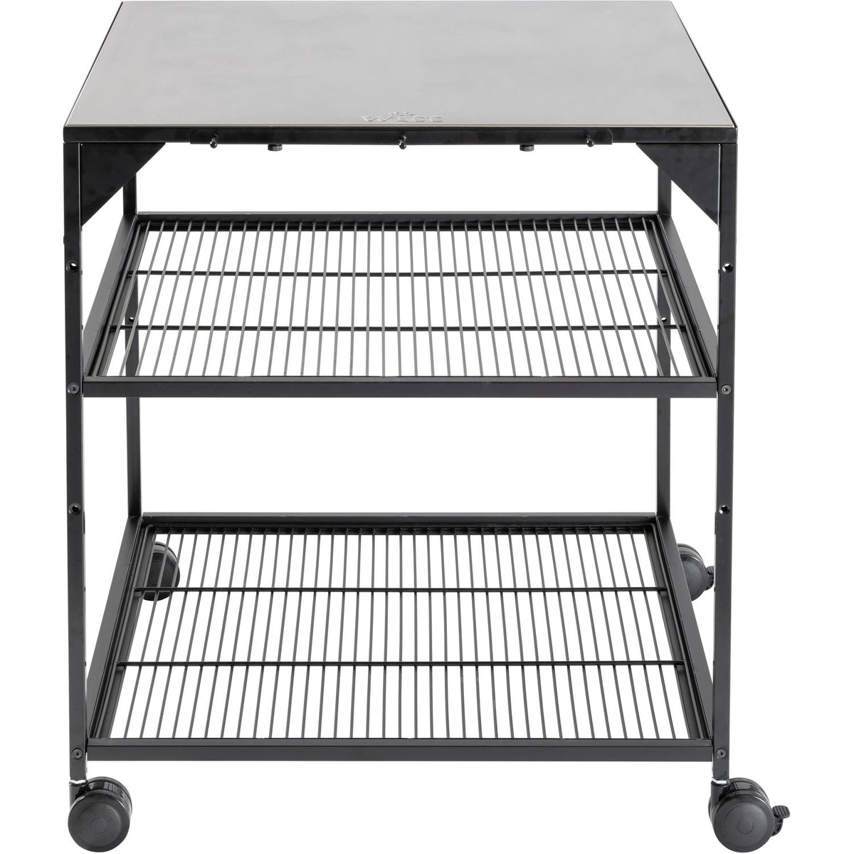 WITT 48651013 Pizza Table on Wheels - Black