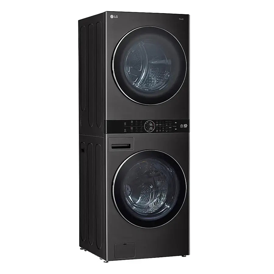 LG WashTower  5.0 cu. ft. Front Load Washer and 7.8 cu. ft. Electric Ventless Heat Pump Dryer