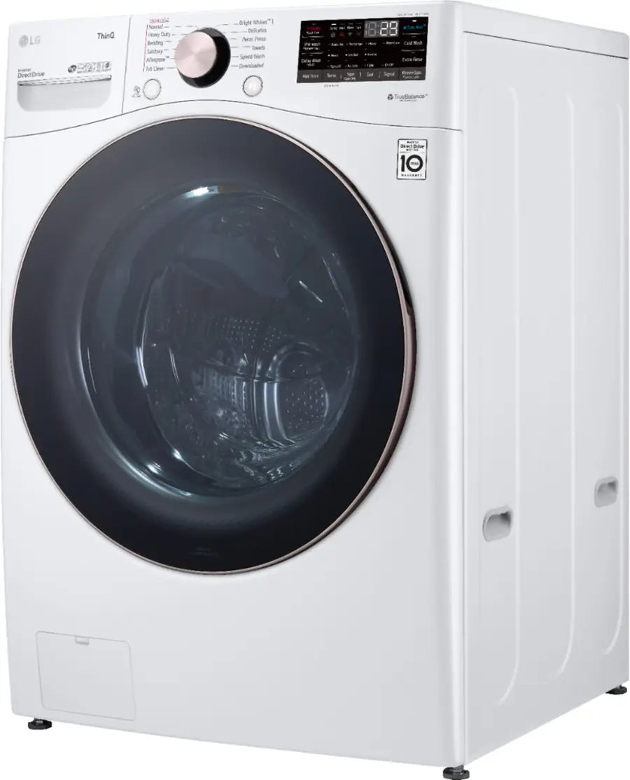 LG 4.5 cu. ft. Ultra Large Capacity Front Load Washer - White