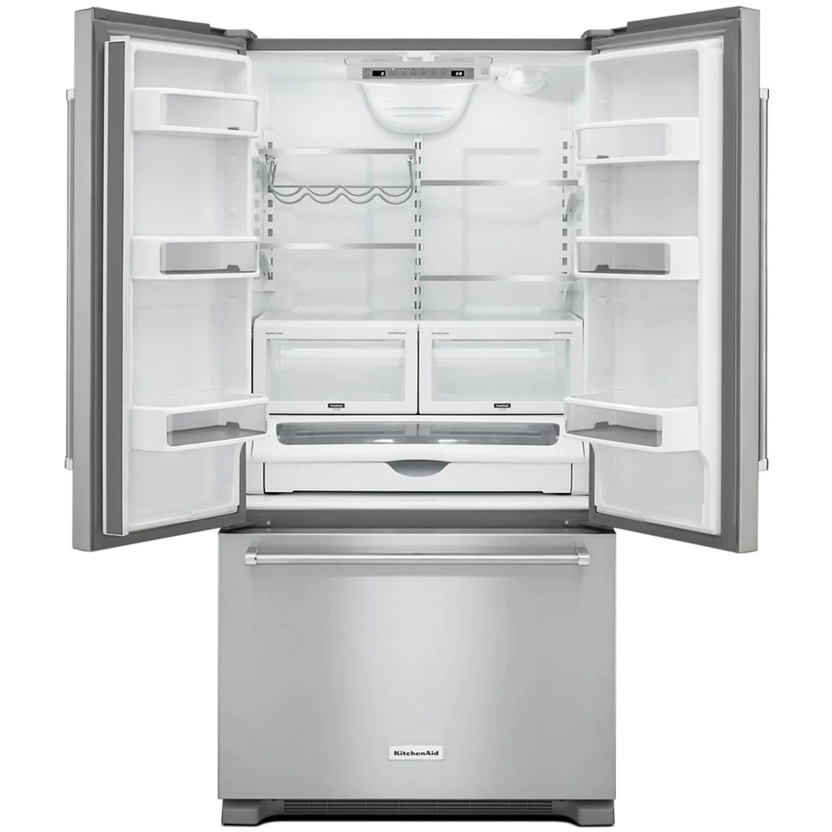 KITCHENAID KRFC302ESS 36" Counter-Depth French Door Refrigerator with Interior Dispenser