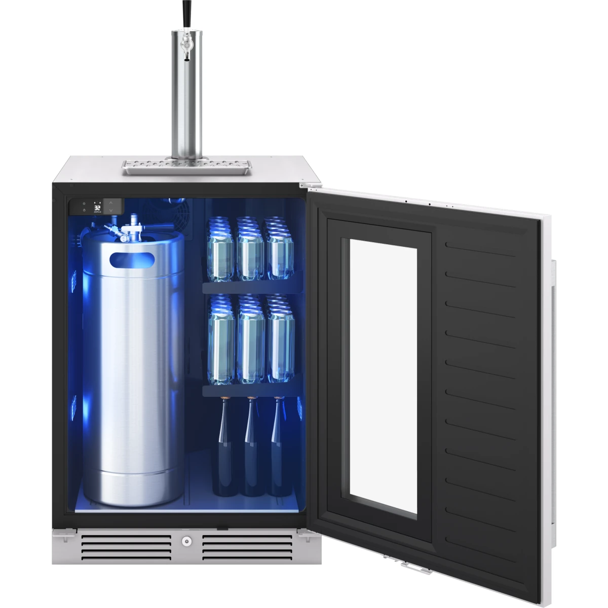 ZEPHYR Kegerator & Beverage Cooler