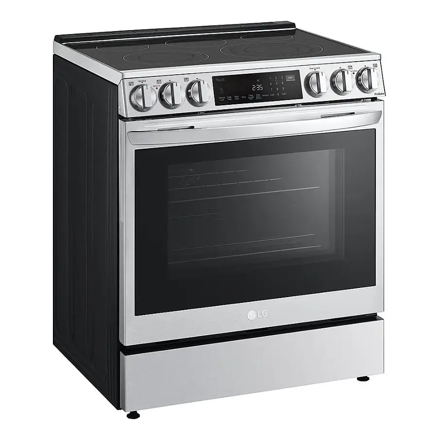 LG 6.3 cu. ft. Smart Wi-Fi Enabled Electric Slide-in Range with EasyClean®