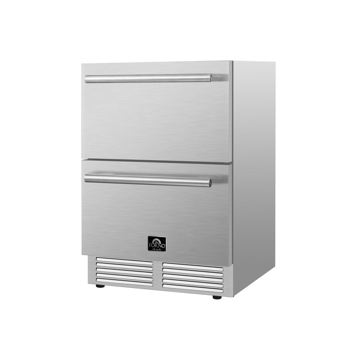 FORNO FDROD1611-24S Como 24-Inch Indoor Outdoor Drawer Refrigerator