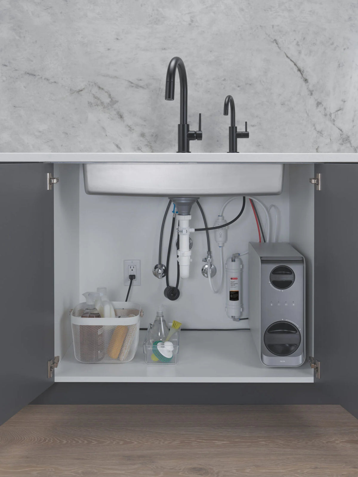 DELTA DWQ1001012 Tankless Under Sink 6-Stage Reverse Osmosis System
