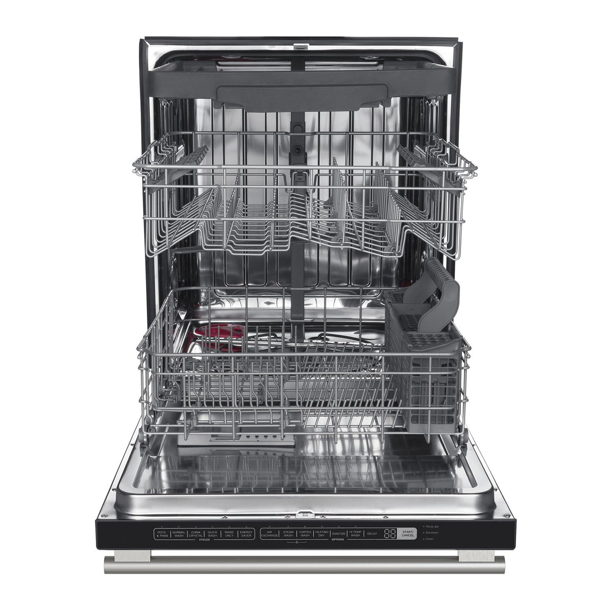 FORNO FDWBI8067-24S Pozzo 24-Inch Built-In Tall Tub Top Control Dishwasher