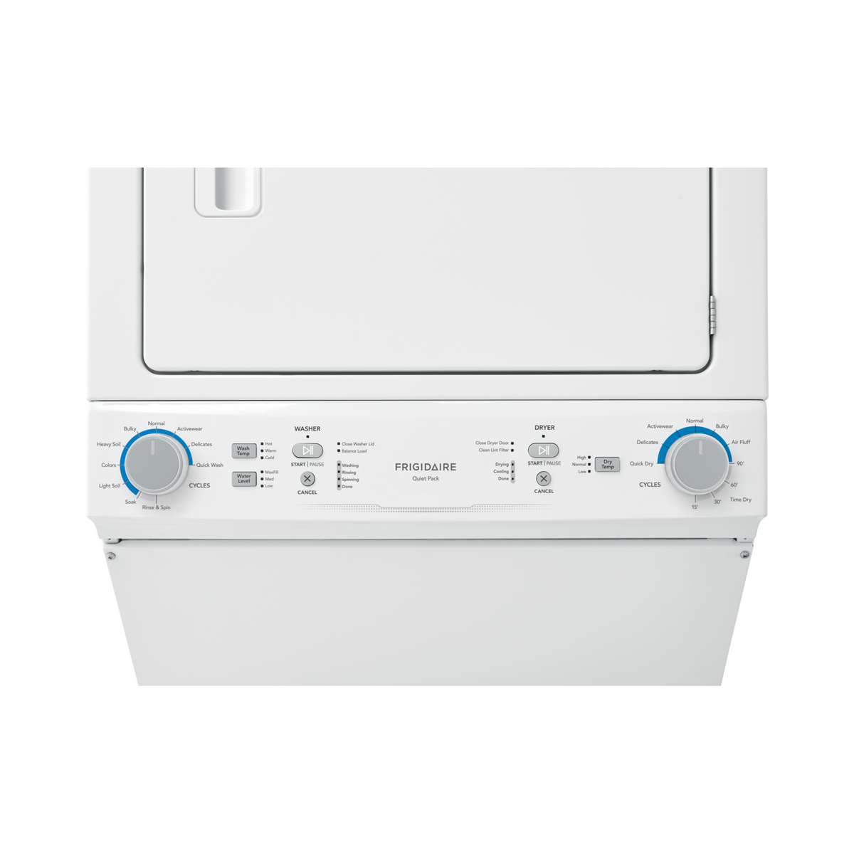 FRIGIDAIRE FLCG7522AW Gas Washer/Dryer Laundry Center