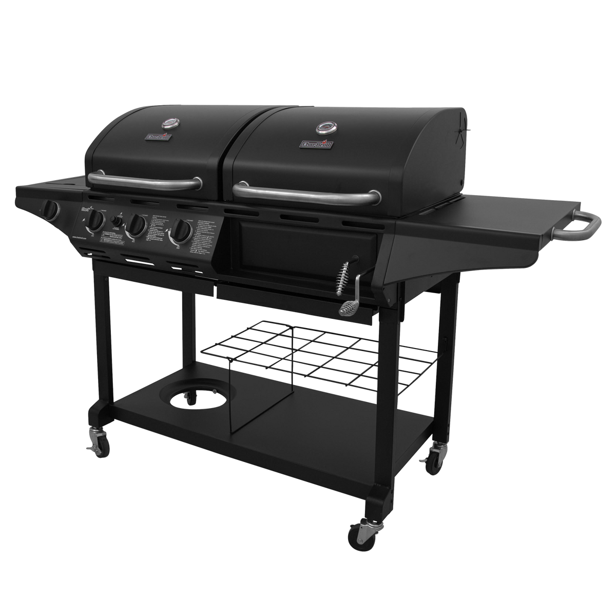 Char-Broil 463714514 Deluxe Charcoal &amp; Gas Combo Grill