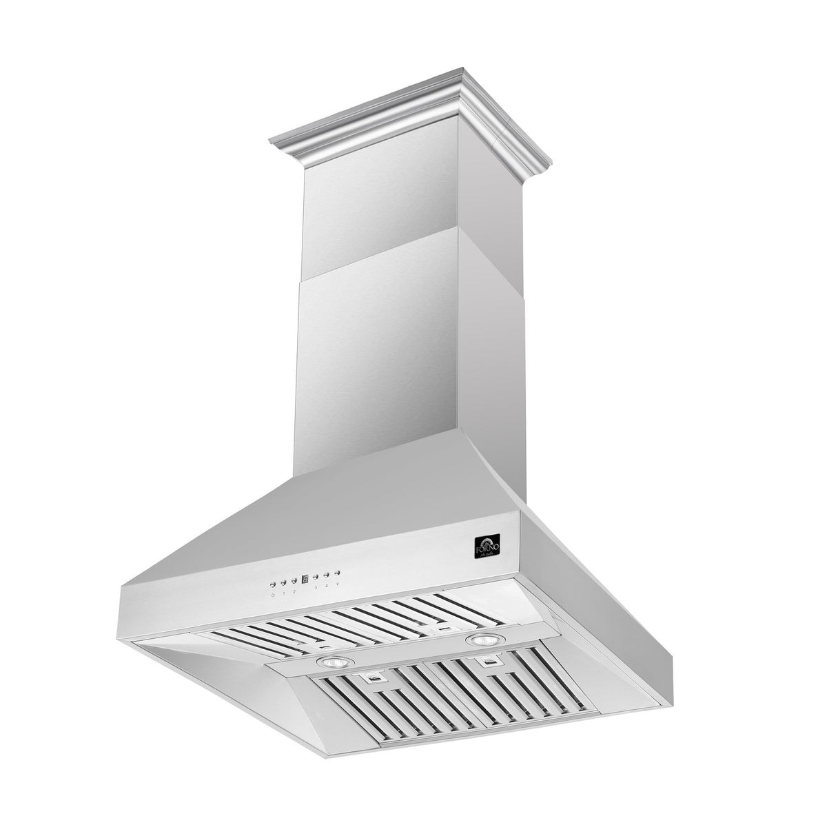 FORNO FRHIS5129-30 30" Island Range Hood - Stainless