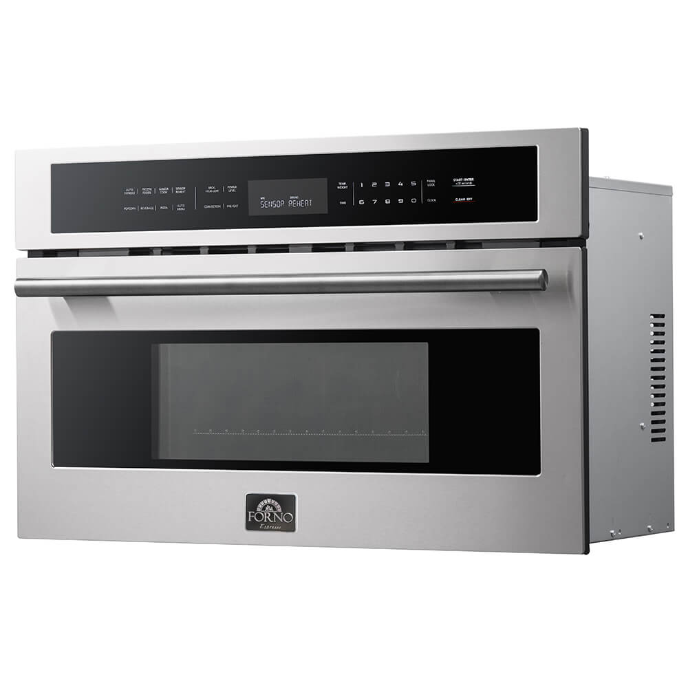 FORNO Oliena 30″ 1750 Watt Compact Oven &amp; 1000 Watt Microwave