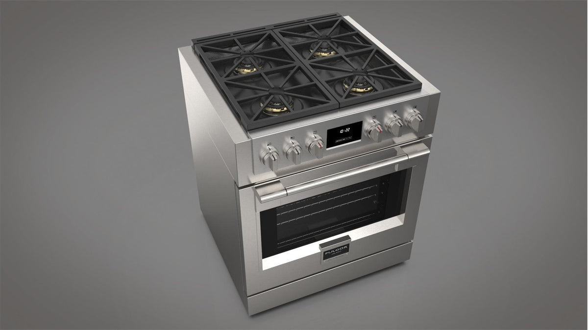 FULGOR MILANO F6PGR304S2 30&quot; ALL GAS PRO RANGE