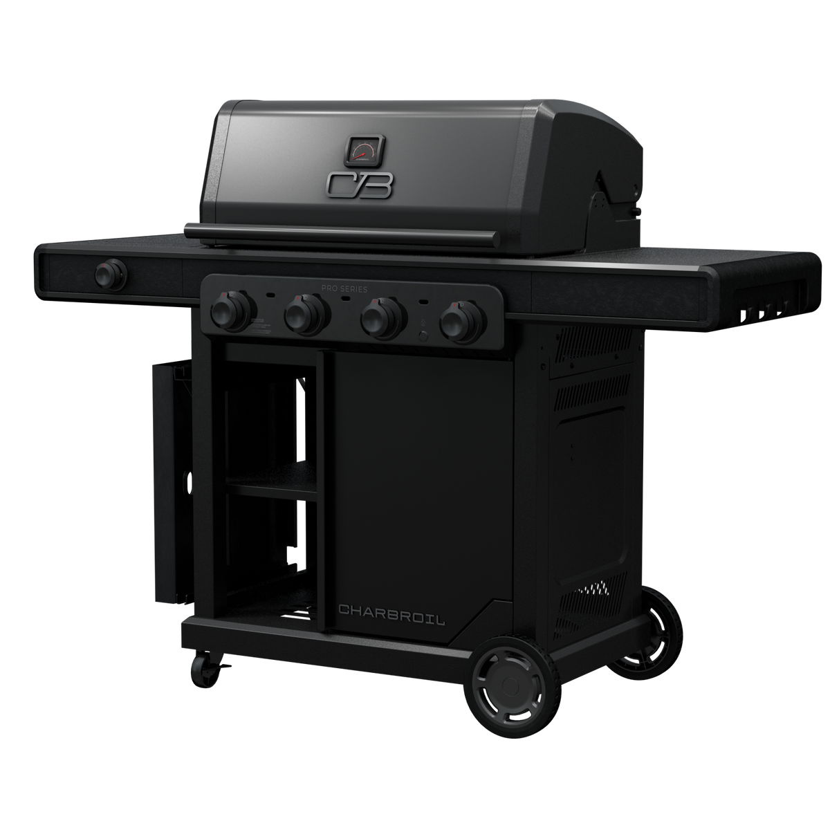 Char-Broil 463281024 Pro 4-Burner Gas Grill with Side Burner