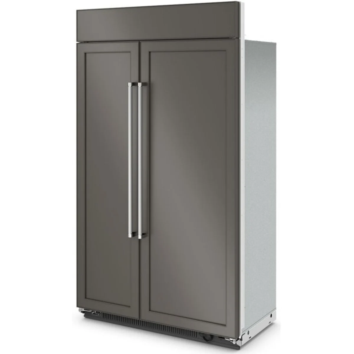 KITCHENAID KBSN708MPA 48&quot;&quot; Built-In Side-by-Side Refrigerator with Panel-Ready Doors