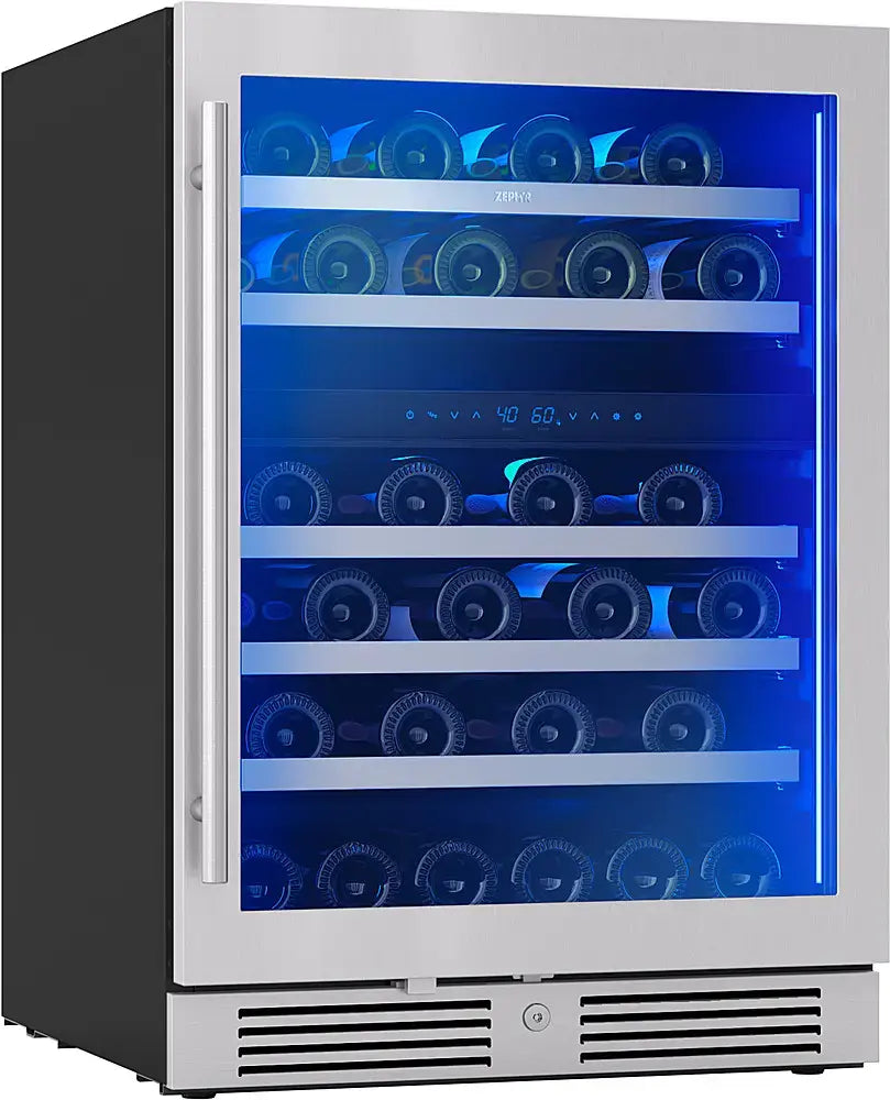 ZEPHYR PRW24C02CG Dual Zone Wine Cooler