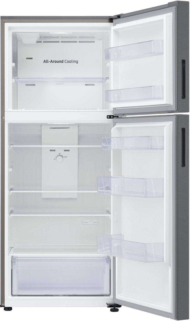 SAMSUNG RT16A6195SR/AA 15.6 cu. ft. Top Freezer Refrigerator with All-Around Cooling in Stainless Steel