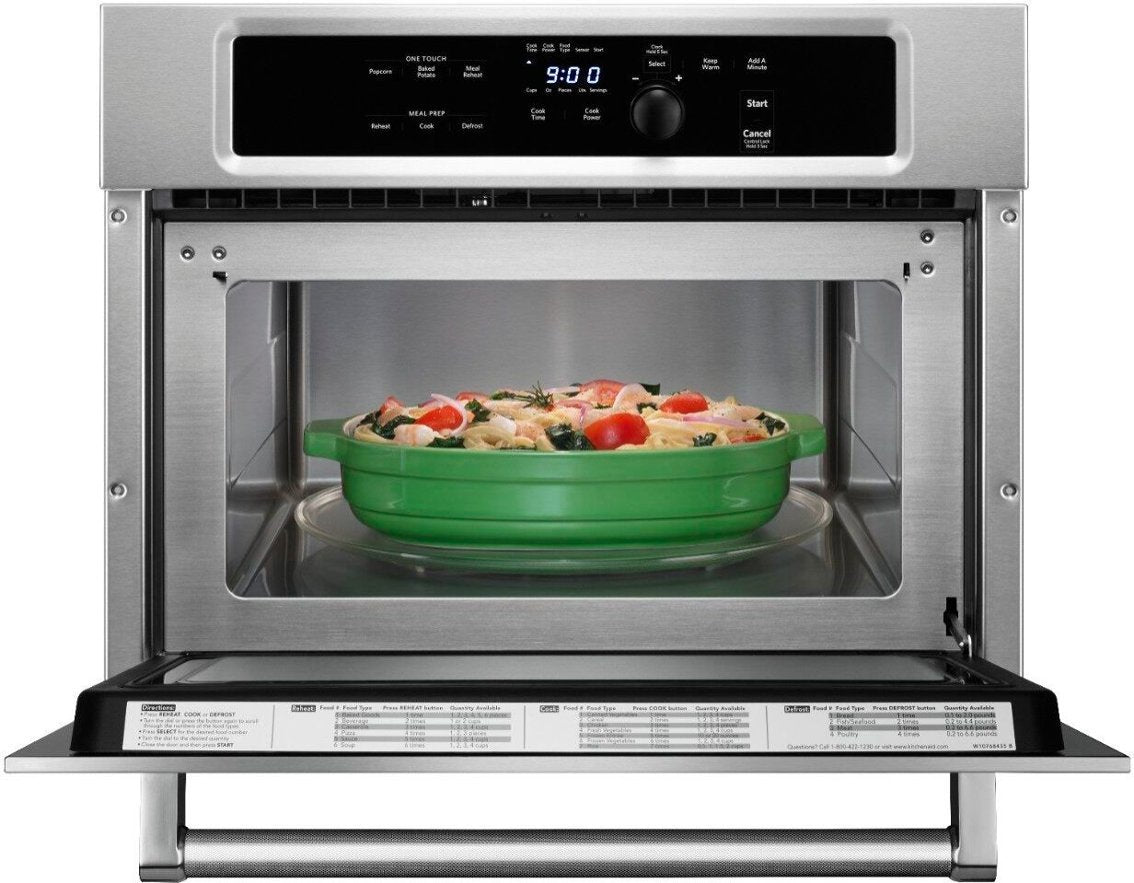 KITCHENAID KMBS104ESS 24&quot; Built In Microwave Oven