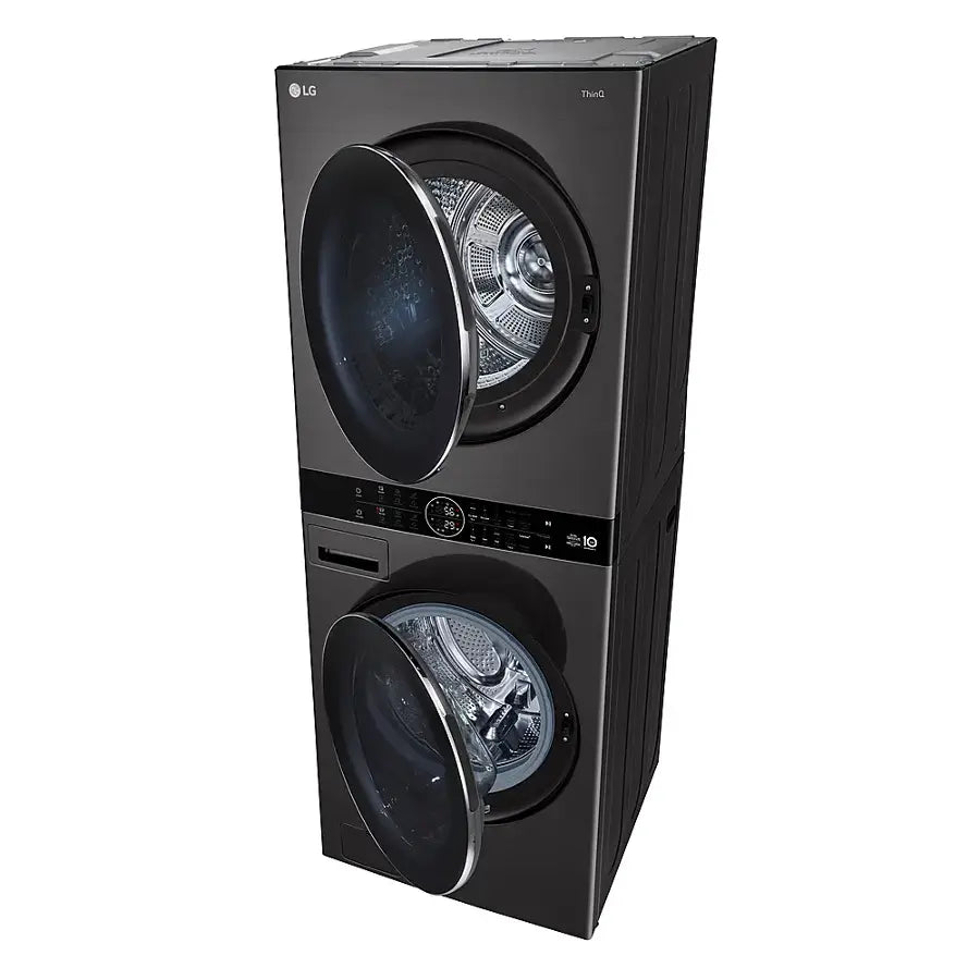 LG WashTower  5.0 cu. ft. Front Load Washer and 7.8 cu. ft. Electric Ventless Heat Pump Dryer