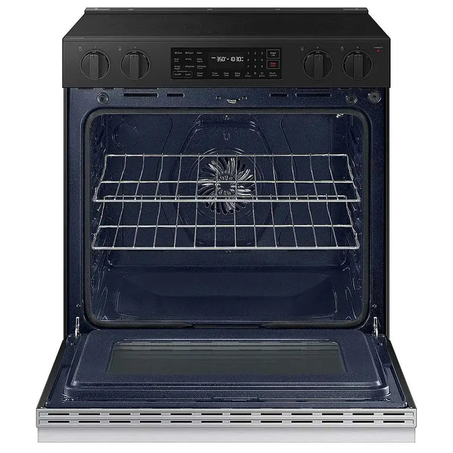 SAMSUNG NSE6DG8300SRAA Slide-In Electric Range with Air Fry - Stainless Steel