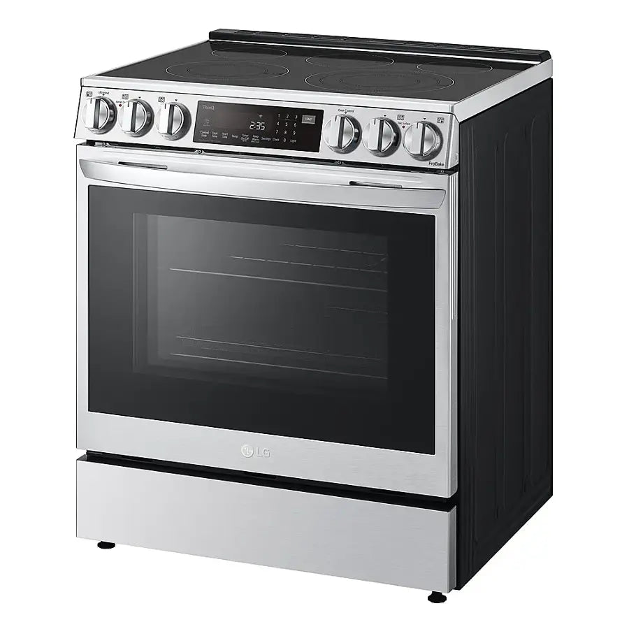 LG 6.3 cu. ft. Smart Wi-Fi Enabled Electric Slide-in Range with EasyClean®