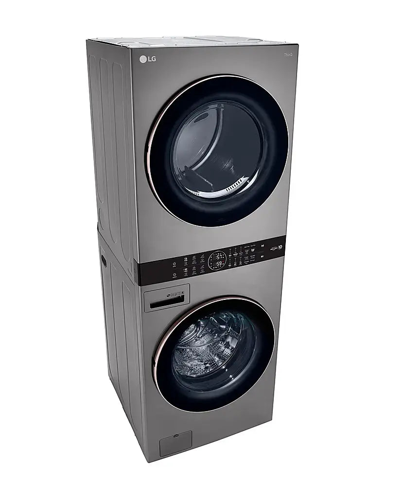 LG Front Load LG WashTower™ with Center Control™ 4.5 cu. ft. Washer and 7.4 cu. ft. Electric Dryer