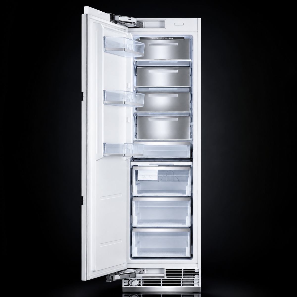 KUCHT KR240TF-SS 24 " Built-In Freezer Column- Panel and Handle Included - Stainless Steel