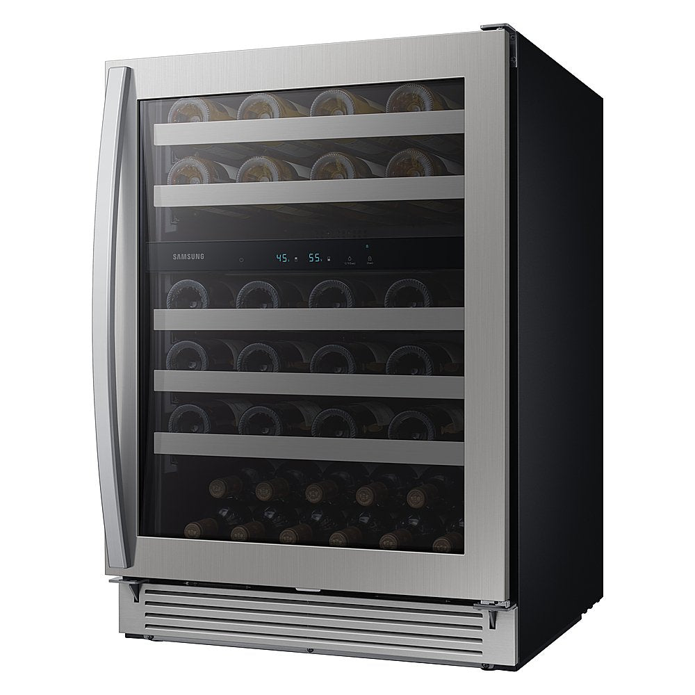 SAMSUNG RW51TS338SR/AA 51-Bottle Capacity Wine Cooler in Stainless Steel