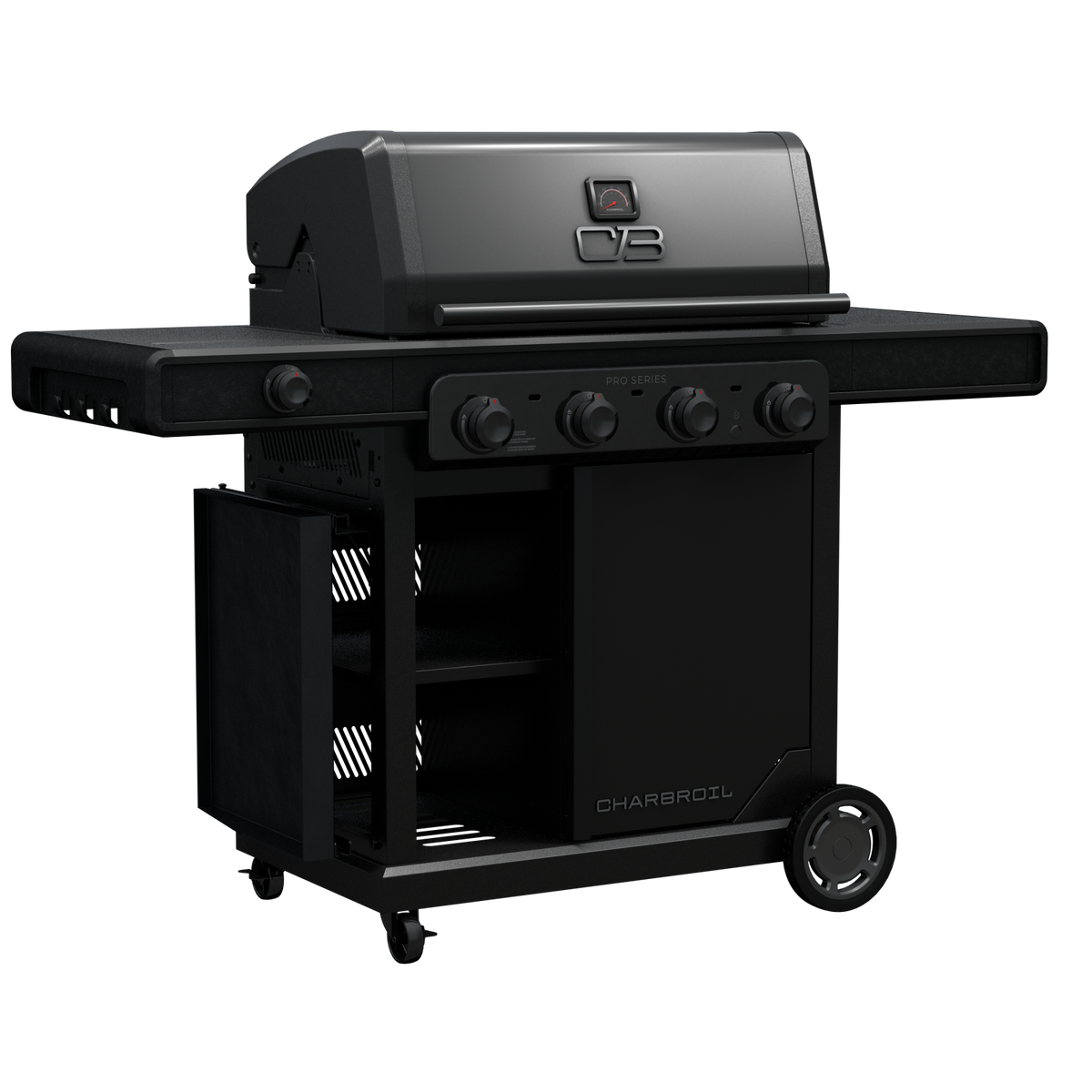 Char-Broil 463281024 Pro 4-Burner Gas Grill with Side Burner
