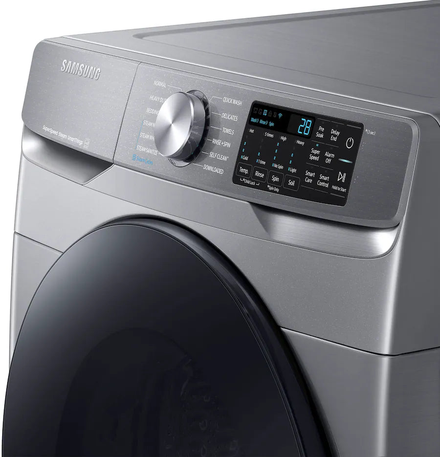SAMSUNG WF45B6300AP/US 4.5 Cu. Ft. High-Efficiency Front Load Washer  - Platinum