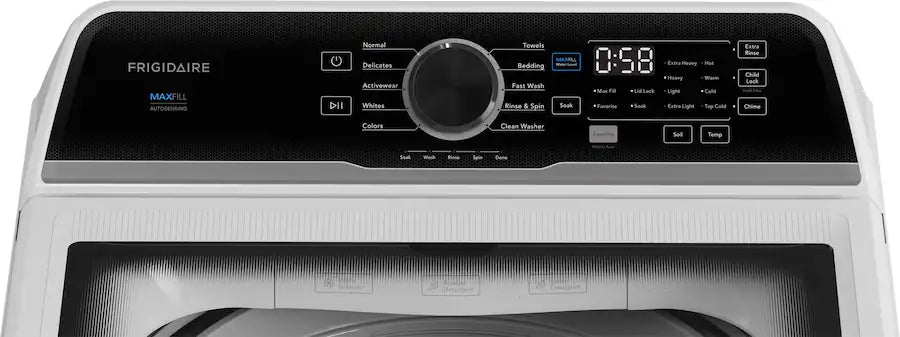 FRIGIDAIRE FLVW7523BW 4.4 Cu. Ft. Top Load Washer