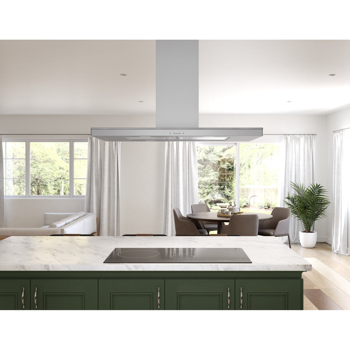 ZEPHYR ZLC-E42CS Luce Island Hood 42"
