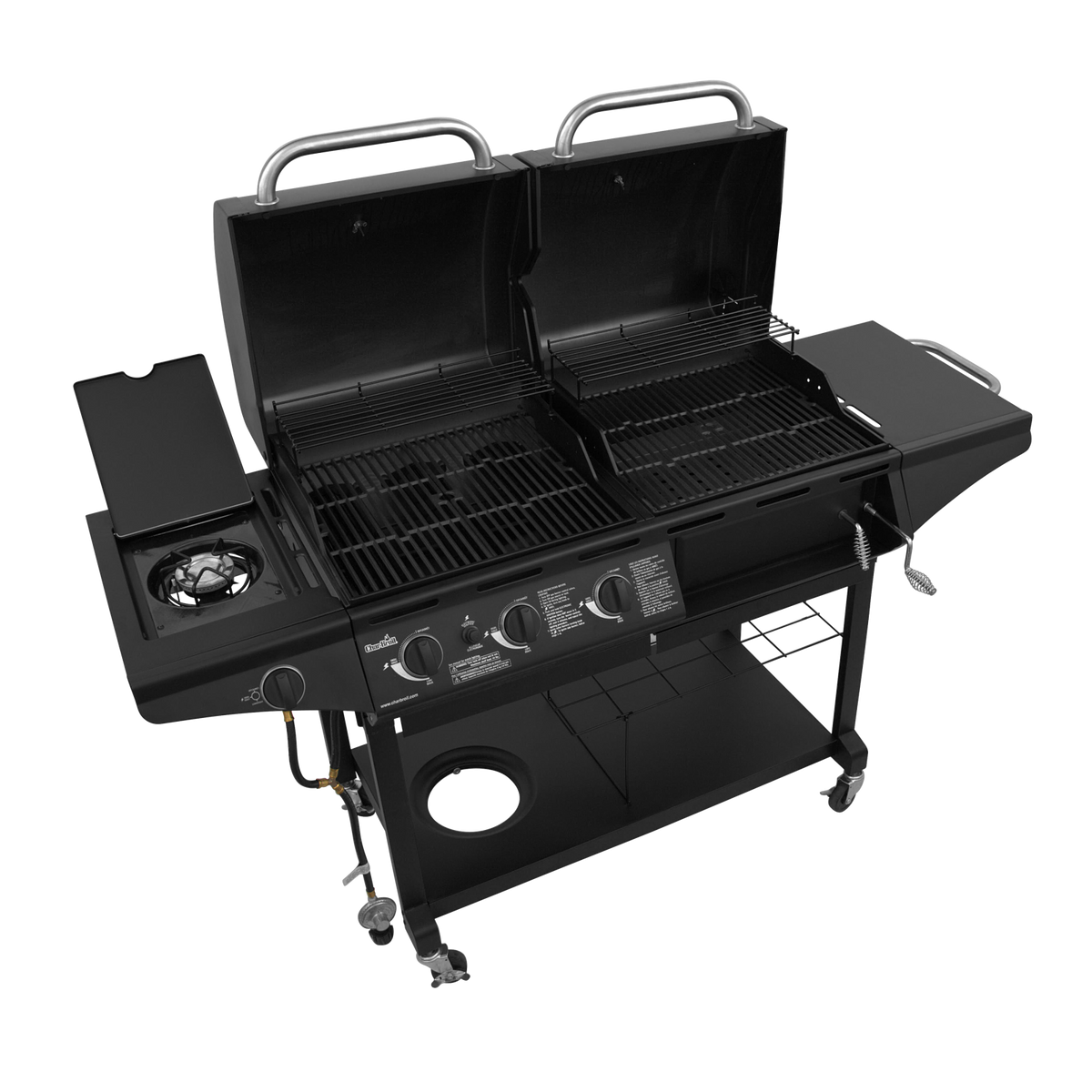 Char-Broil 463714514 Deluxe Charcoal &amp; Gas Combo Grill